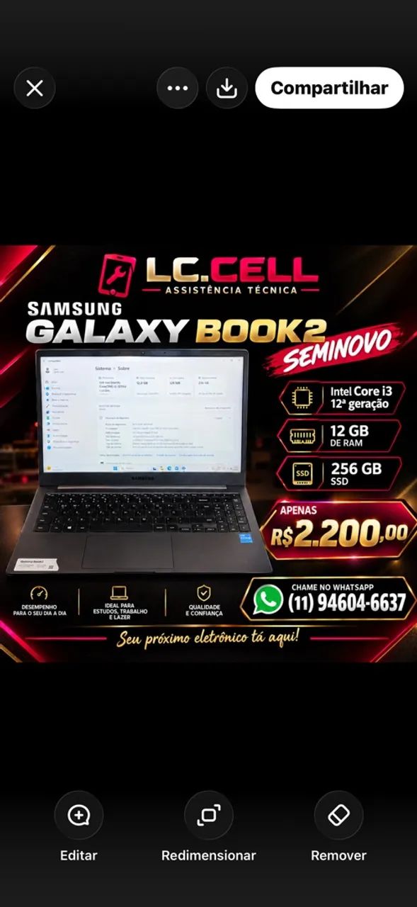 NOTEBOOK GALAXY BOOK2