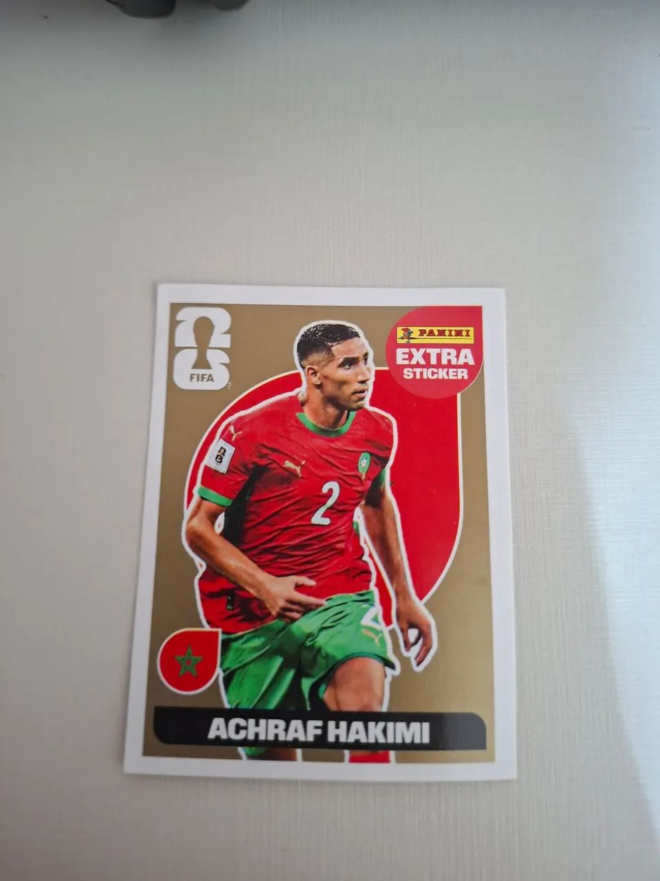 Figurinha Legend Hakimi ouro
