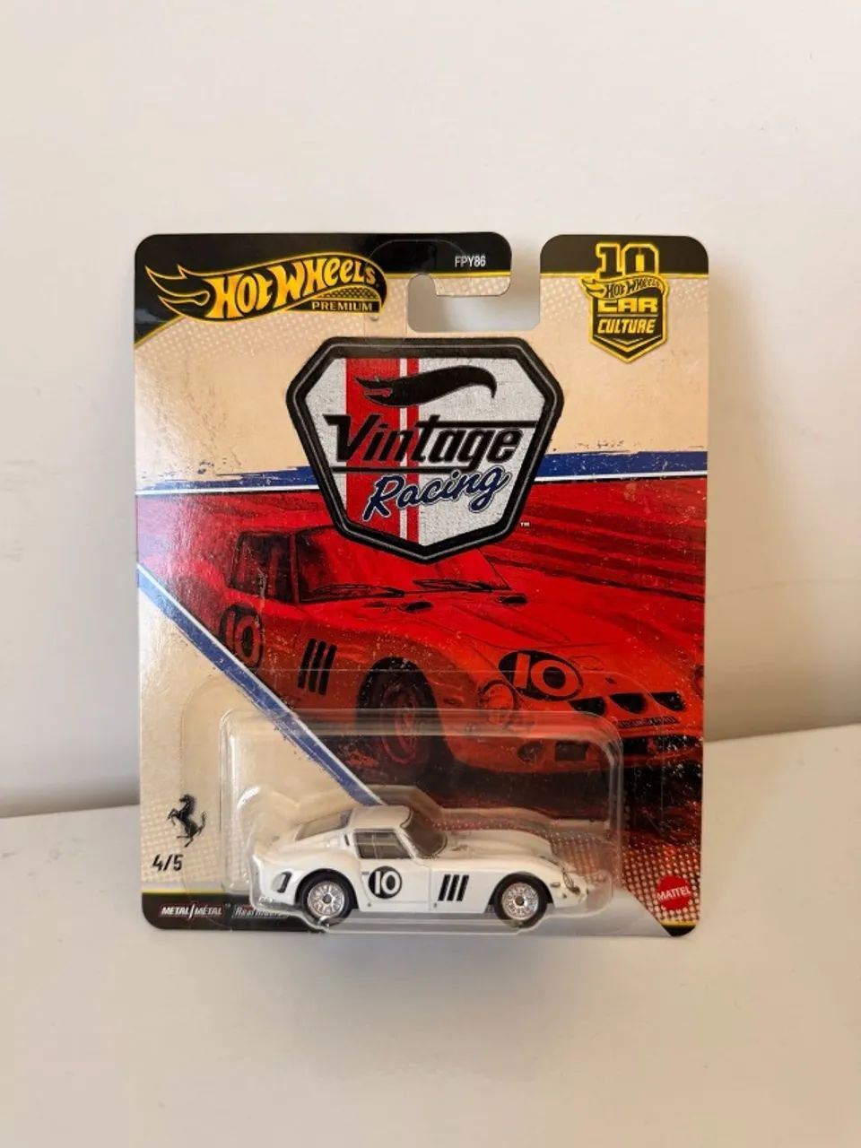 Hot Wheels Ferrari 250 GT Premium - Vintage Racing - Car Culture