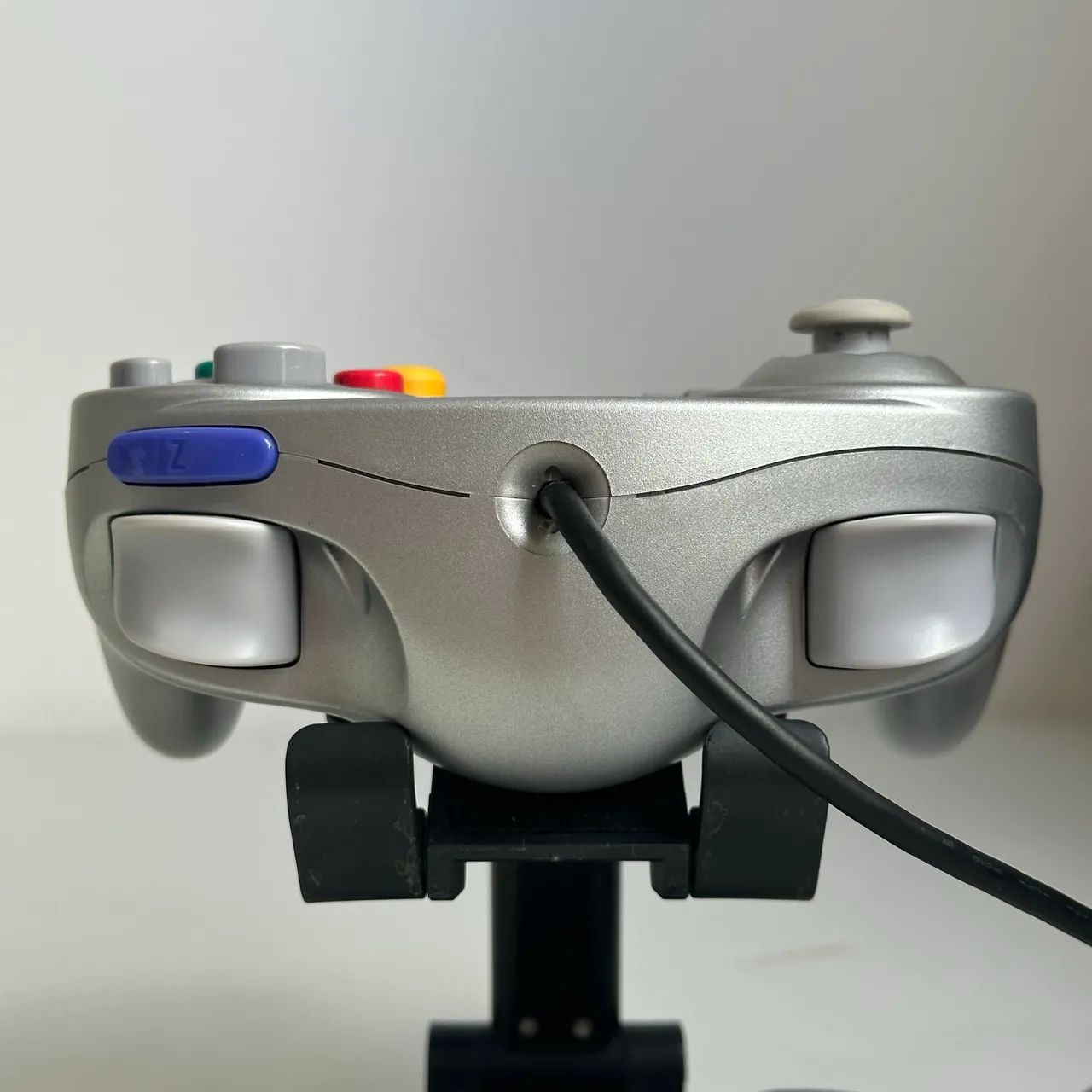 Controle Nintendo GameCube Platinum Prata Original Usado - Foto 5