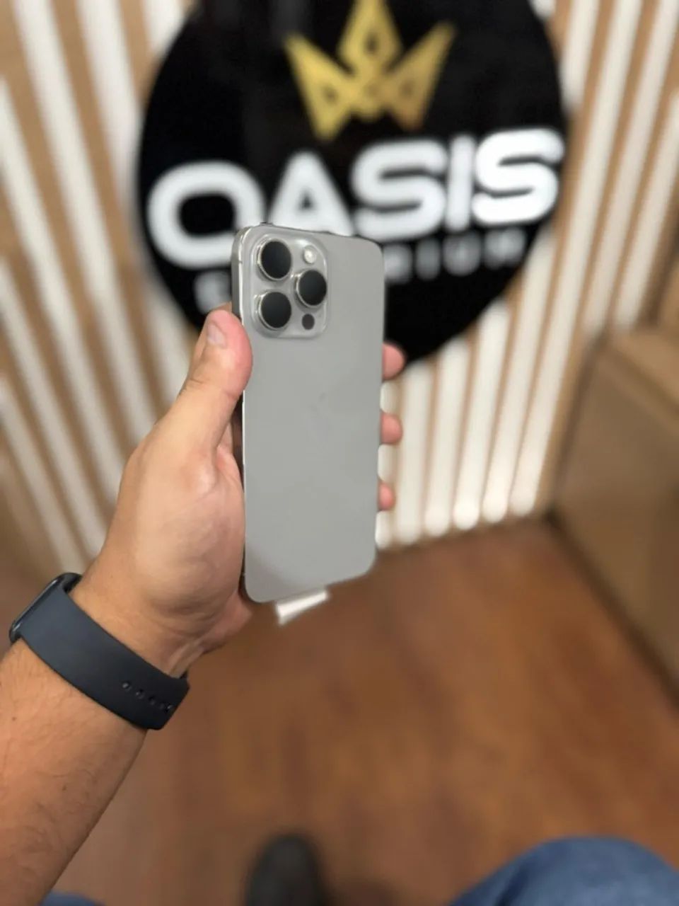 iPhone 15 Pro Max 256GB Seminovo Preço Baixo BH - Foto 3