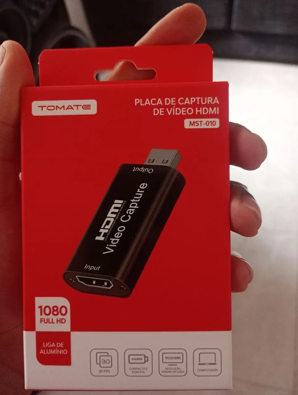 Adaptador HDMI - Placa de Captura de Vídeo HDMI