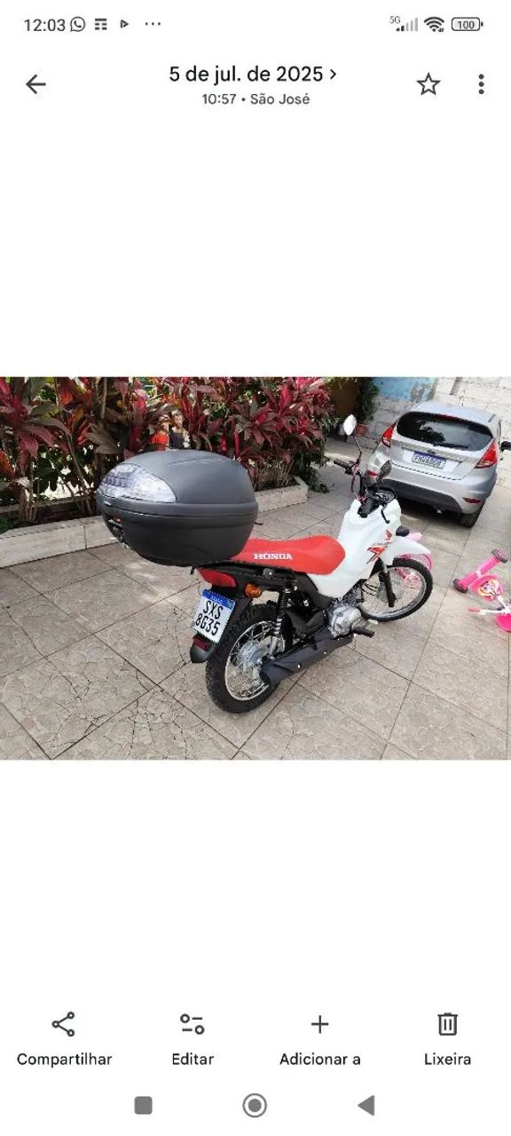 Vendo Honda Pop 2026 zerada