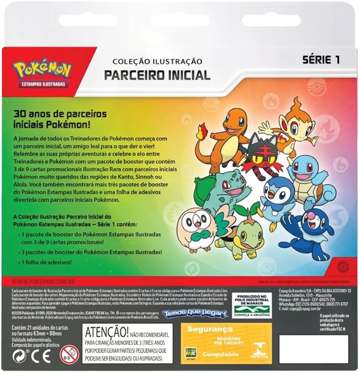 Box Pokémon Coleção Parceiro Inicial - Série 1 - Foto 3