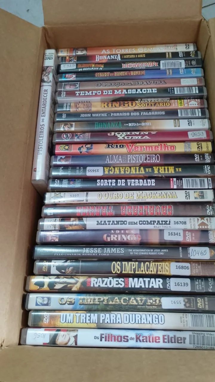 DVDs de Diversos Filmes Antigos/Clássicos