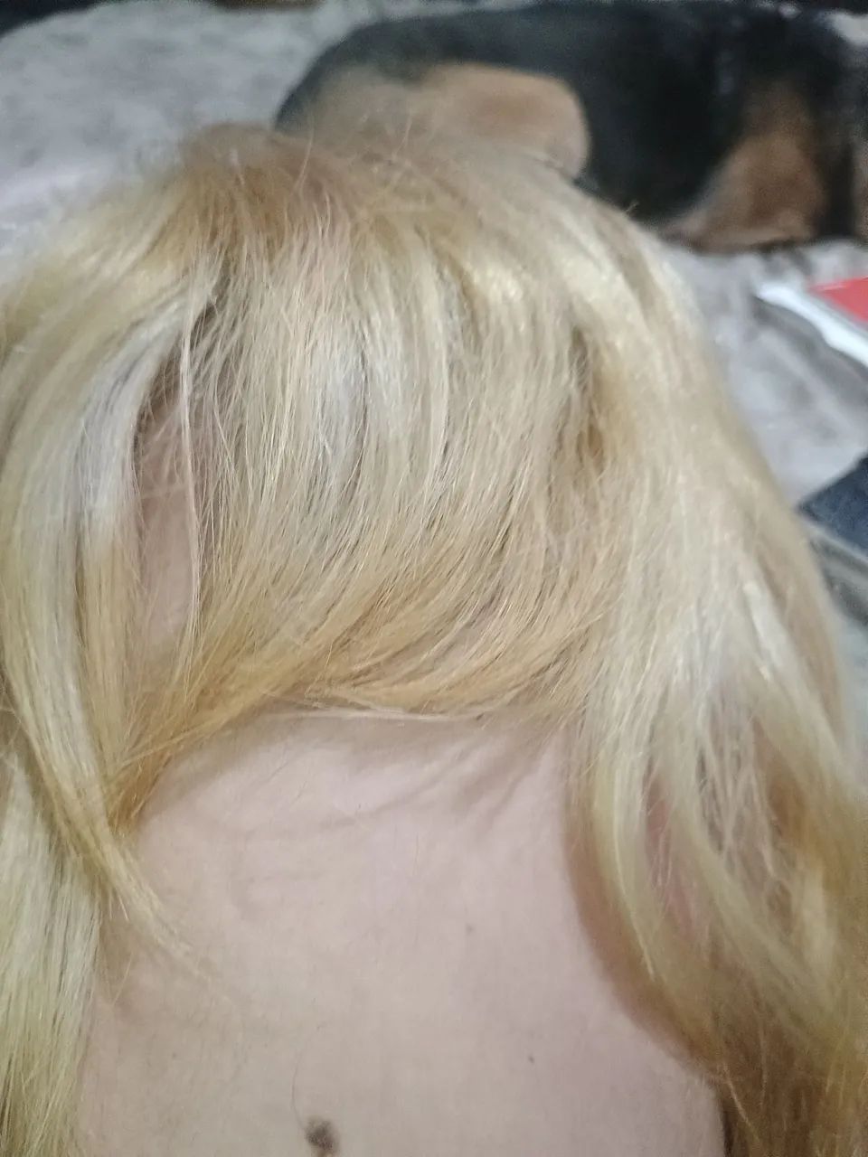 Franja loira dourada  tic tac - Foto 2