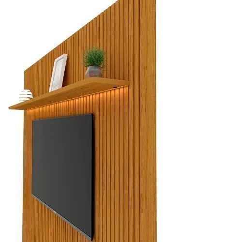 Rack com Painel para TV até 90 Polegadas LED 3 Gavetas Nobre Clean 100% MDF  - Foto 2