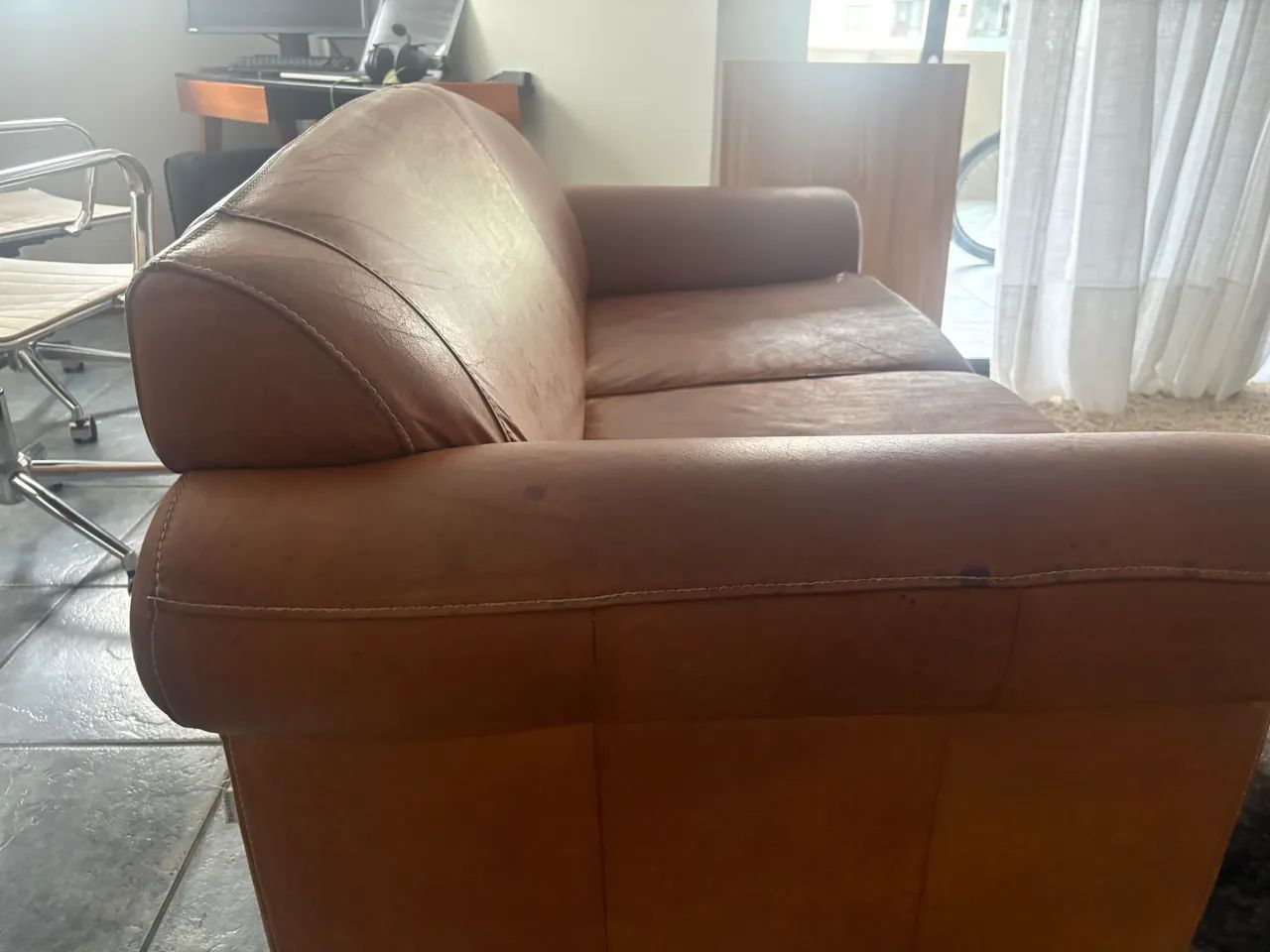 Sofa em couro  - Foto 4