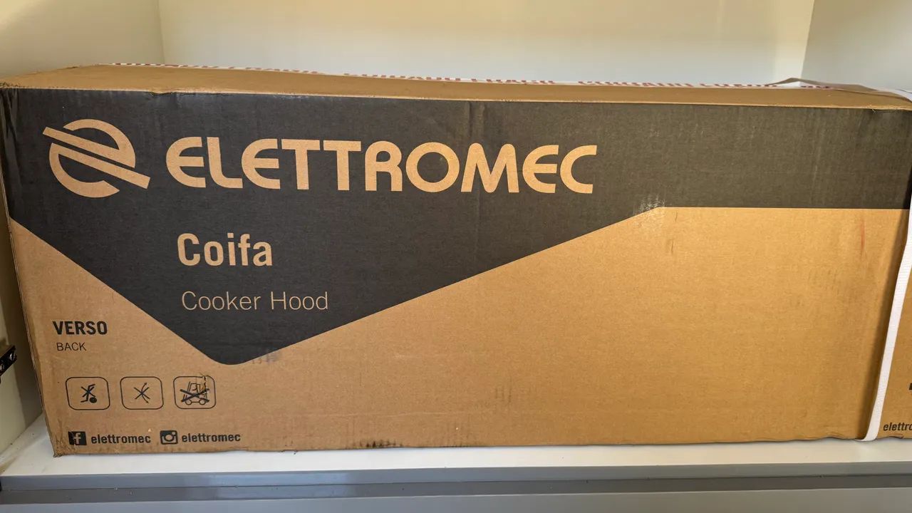 Coifa embutir Elettromec 90 cm/s Conect 220v - Foto 5