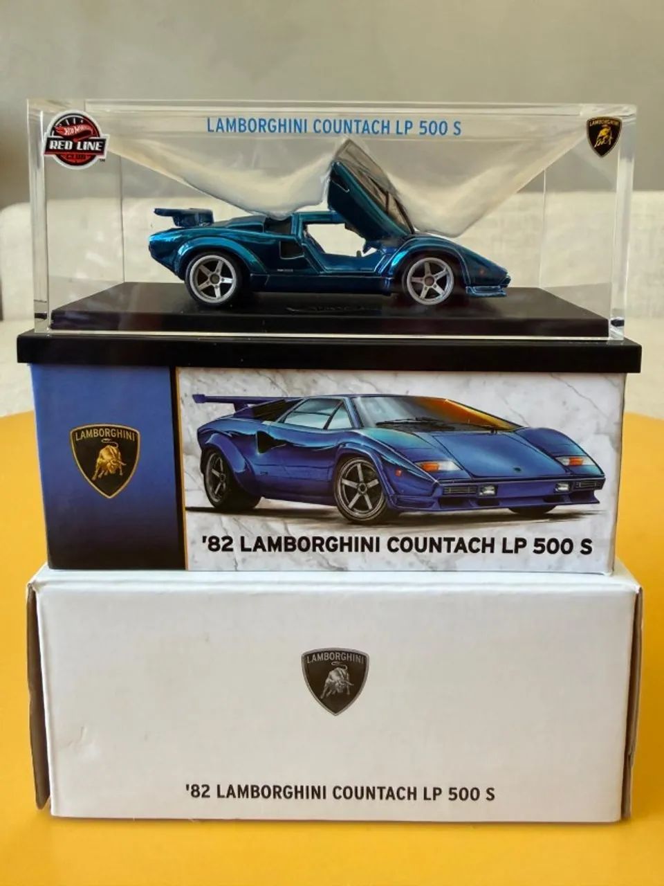 Hot Wheels RLC Lamborghini Countach LP500 S - AZUL - sELECTIONs 2022