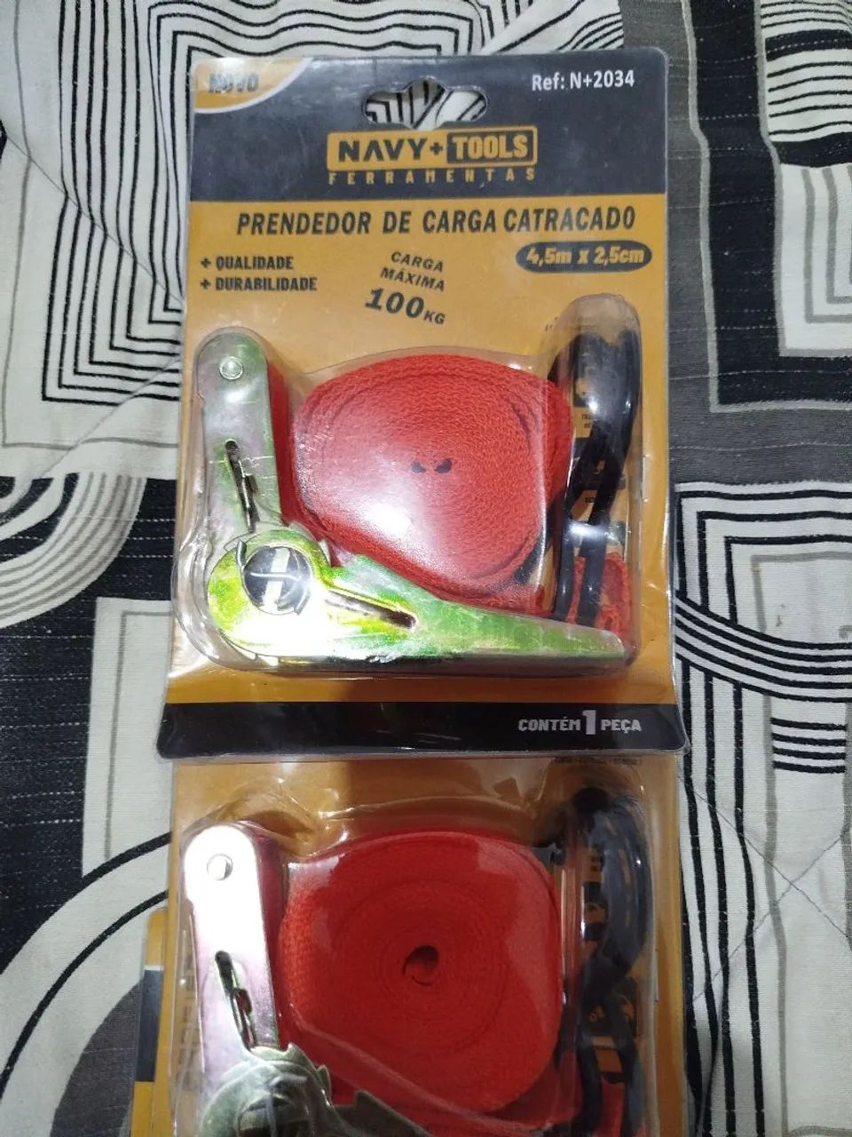 Vendo cinta com catraca nova para amarrar seu barco seu sua moto usa o dia a dia  CARGA. - Foto 4