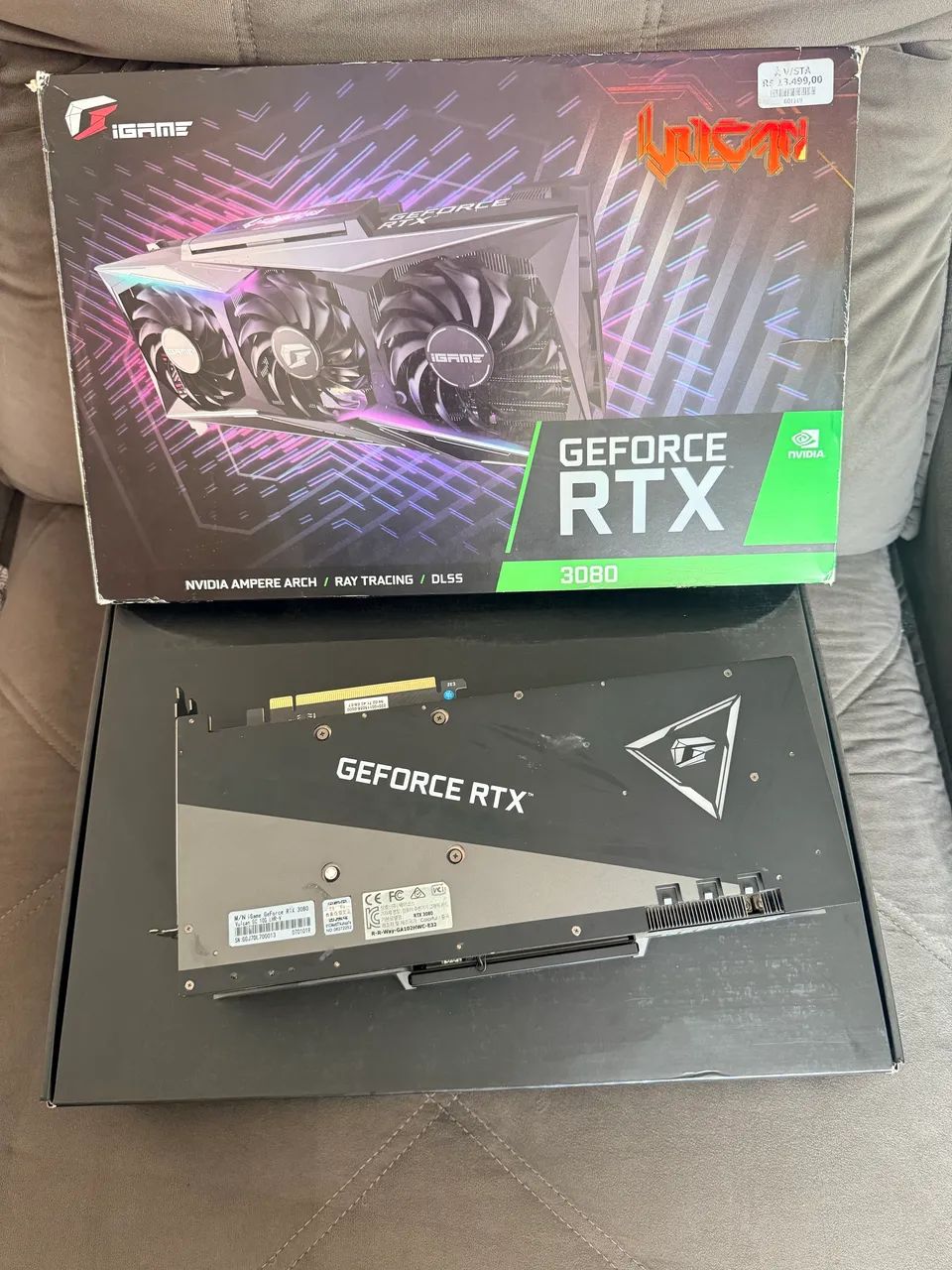 RTX 3080 VULKAN LCD 10GB  - Foto 4