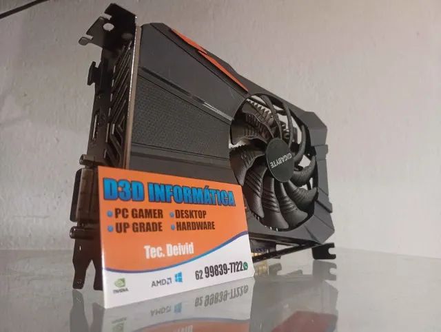 GTX 1050ti 4GB. Gigabyte .
