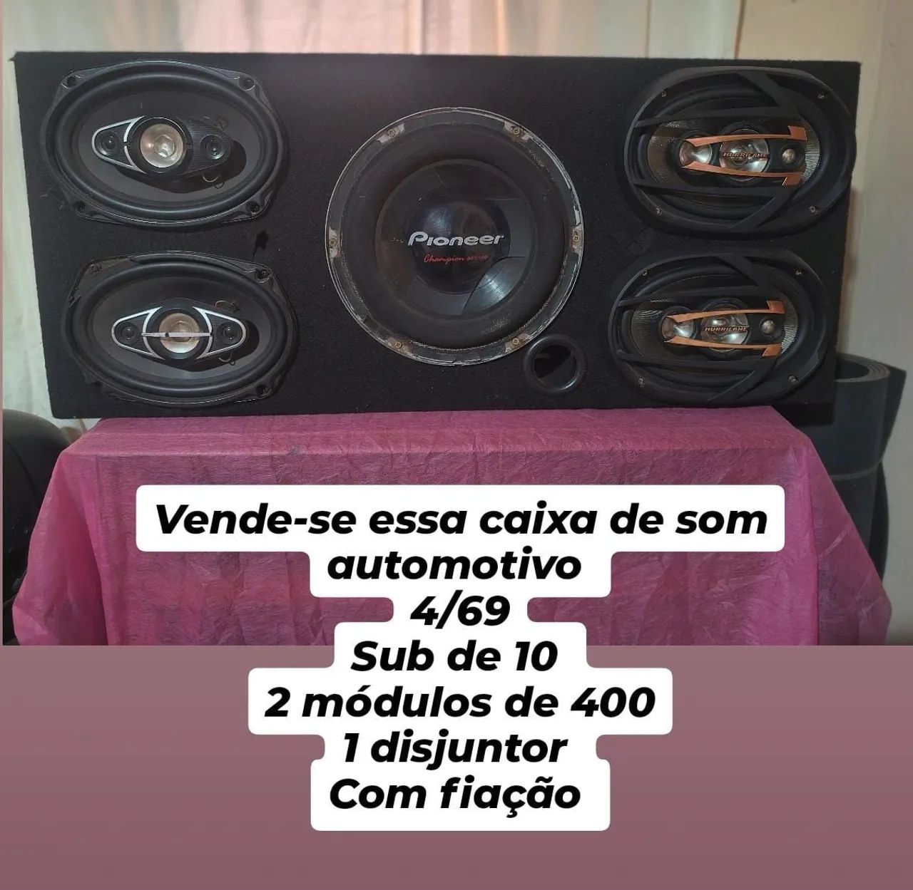 Caixa de som 