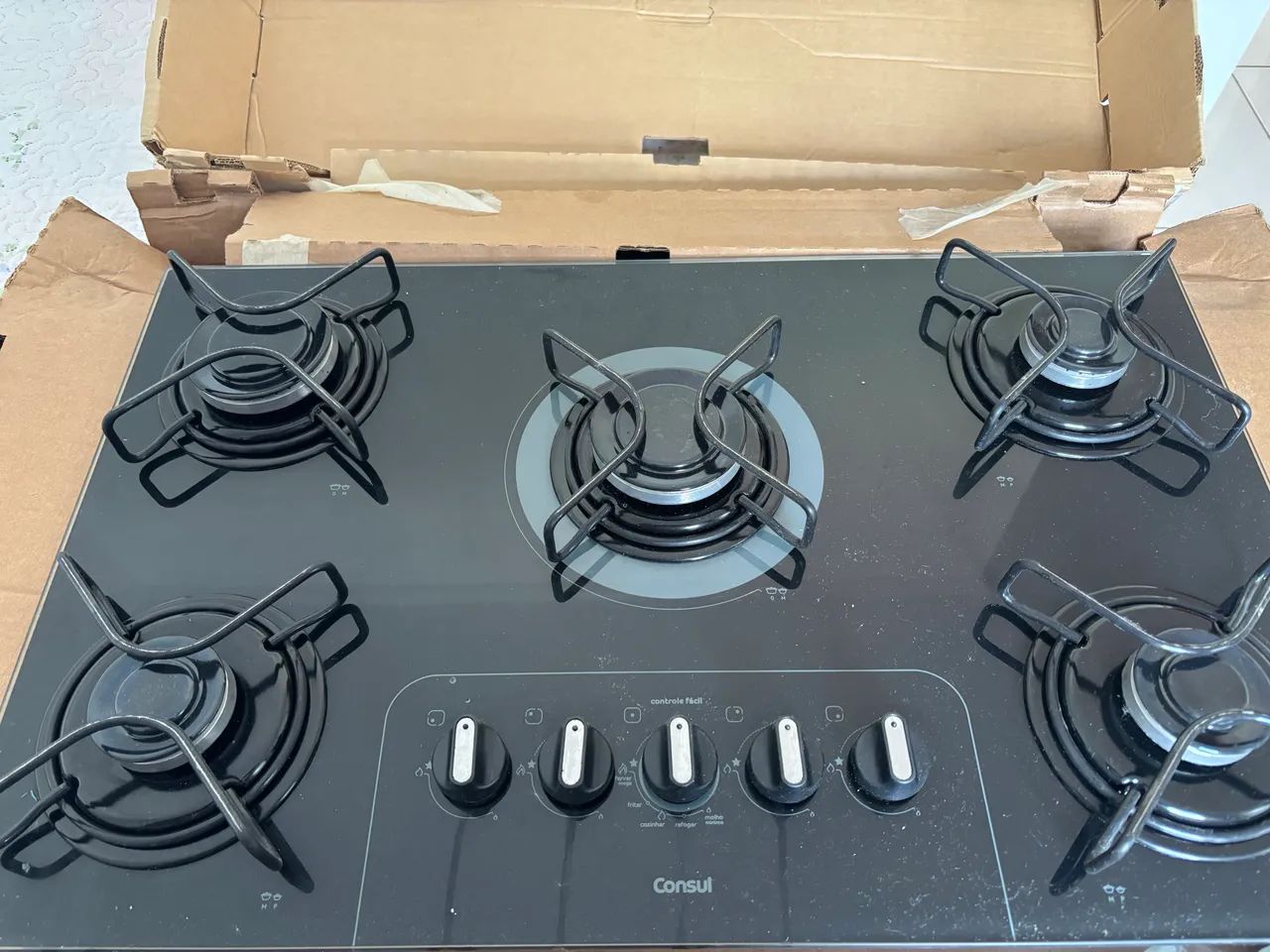 Cooktop Consul 5 Bocas - Ótimo Estado
