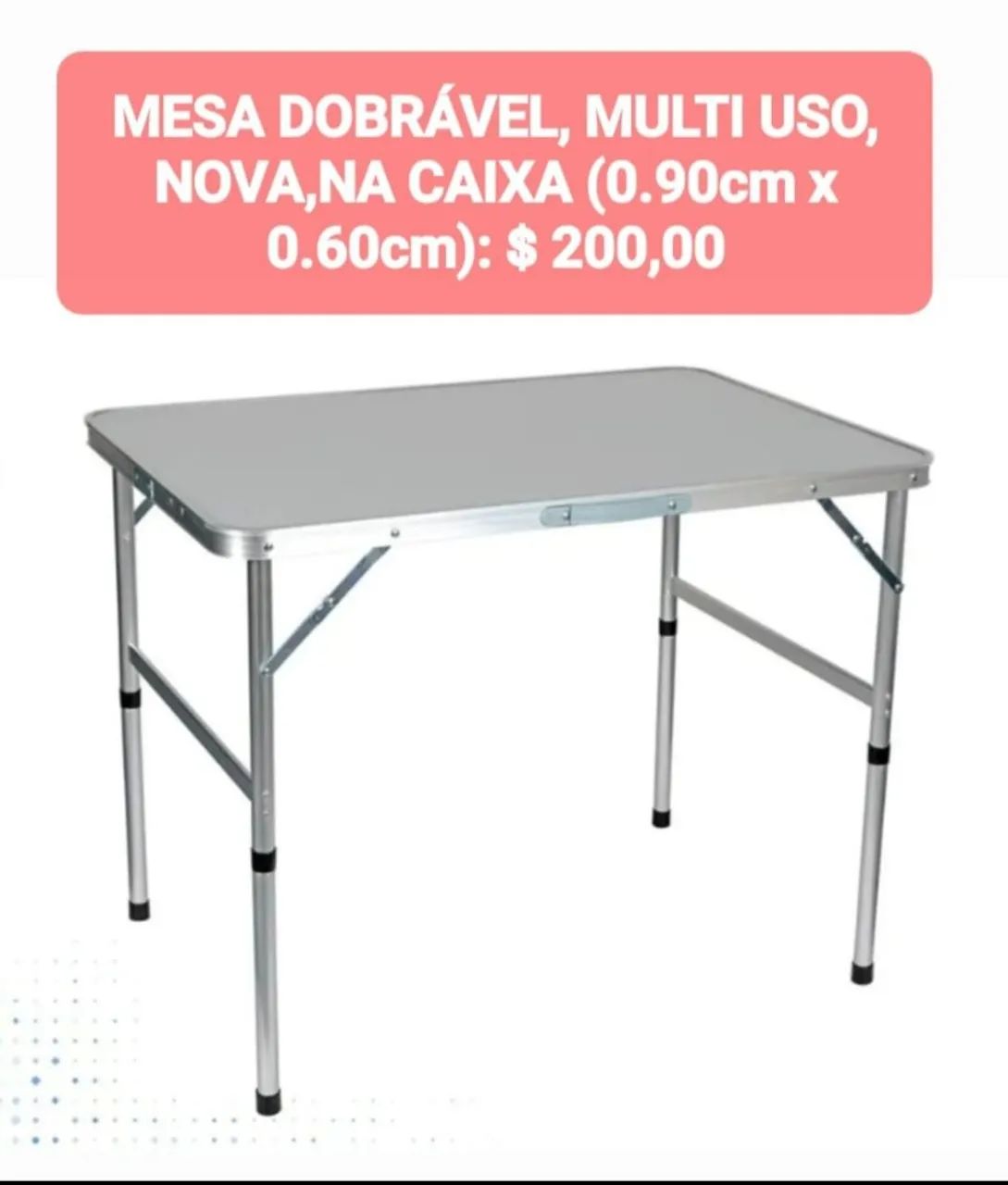 MESA DOBRÁVEL MULTI USO