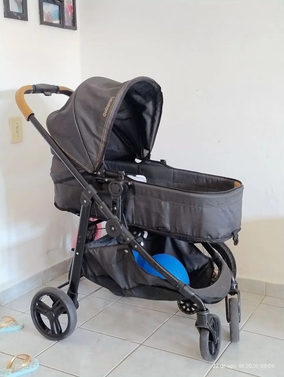 Carrinho de bebê estilo Moisés Galzerano - Foto 2