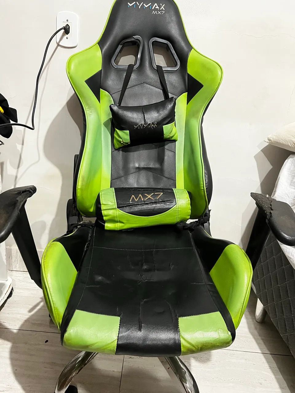 Cadeira mymax mx7 verde 