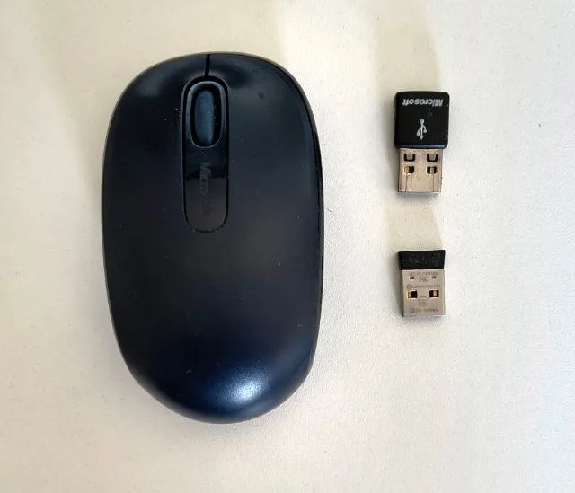 teclado microsoft modelo 800 com mouse azul , usado - Foto 4