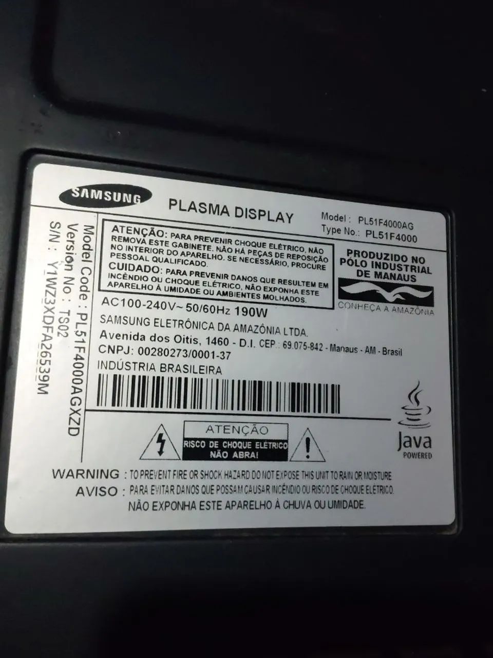 TV Samsung 51 polegadas - Foto 3