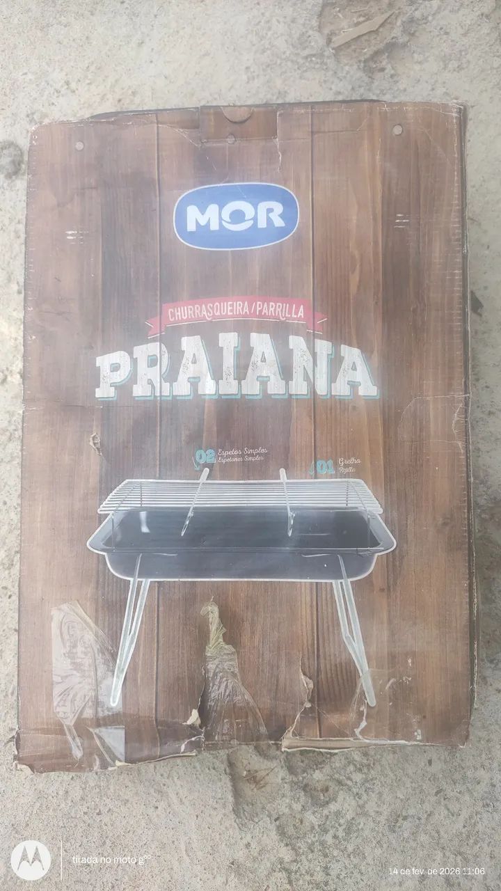 Churrasqueira portátil 