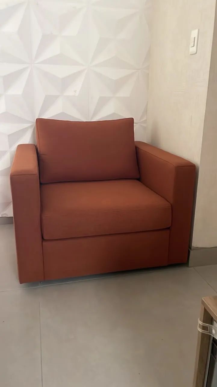 Poltrona de luxo linho - Foto 2