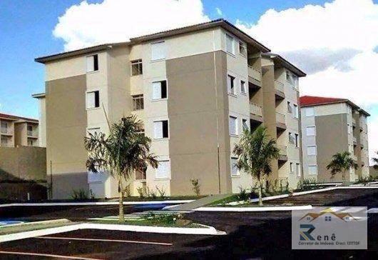 Apartamento em Hortolândia, 02 quartos, pronto para morar, 48 metros - Foto 3