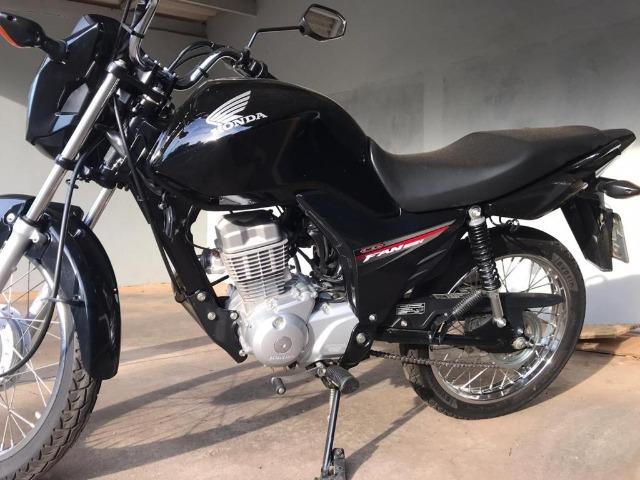 Honda cg fan 125 apenas 6 mil km Financio 100% e passo cartao ate 12x