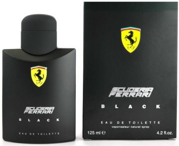 Ferrari black 125 ml até 12 x no cartão Original