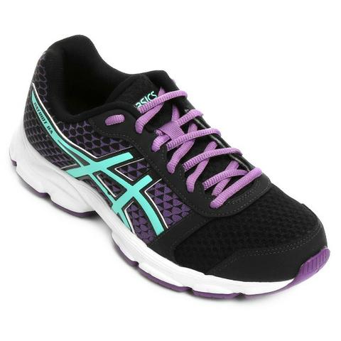 Tênis Asics Patriot 8 Feminino - Preto E Roxo - Tam. 36