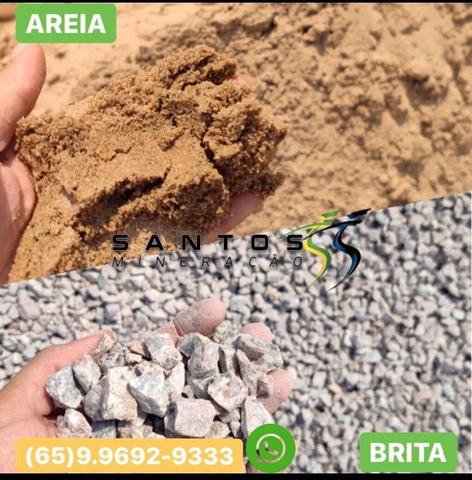 Areia e brita cpa e região