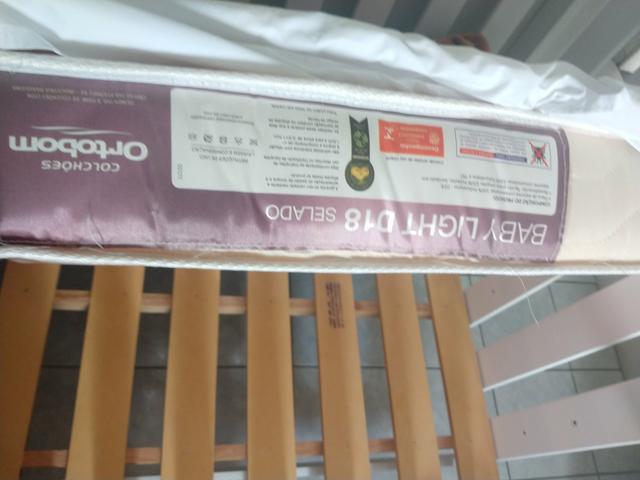 Promoção imperdível: Berço + Colchão D18 Ortobom para Bebê - Foto 4
