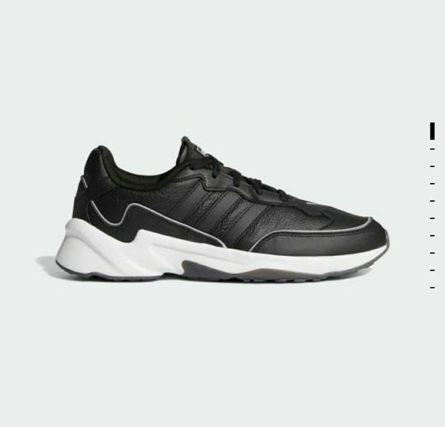 tenis adidas couro preto