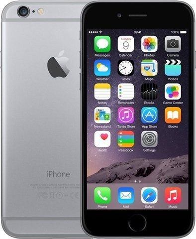 Apple iphone 6 16gb Cinza Espacial 8Mpx Tela 4.7 Retina