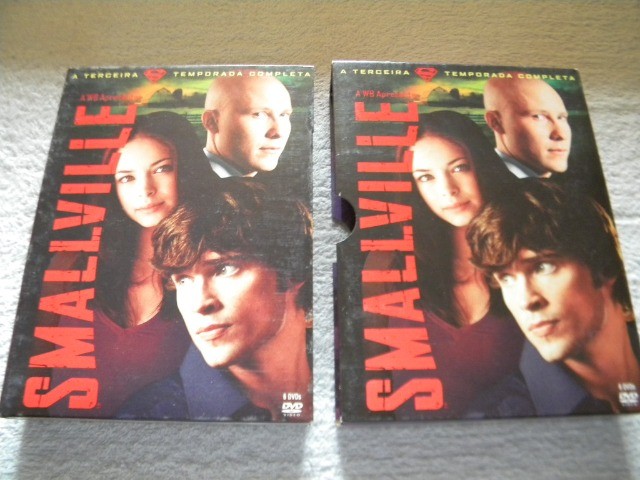 Smallville 3ª Temporada Completa Dublada Box 6 Discos Original (Impecável). - Foto 2