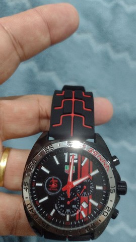 REL GIO TAG HEUER AYRTON SENNA Acess rios Centro Nova Igua u