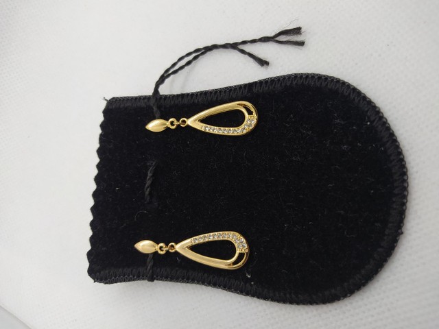 Brinco Banhado a Ouro 18k - Foto 4