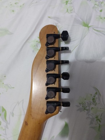 Guitarra Tele e Pedaleira 