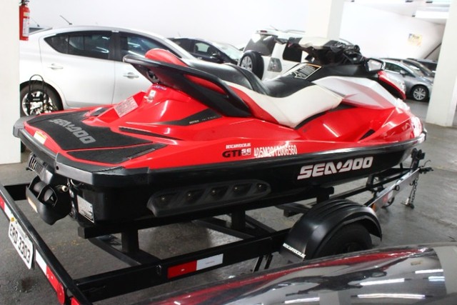 Jet Ski SeaDoo GTI 130 SE 2012 Vermelho - Estado de zero!