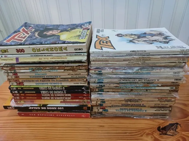(item 283) Lote com 79 revistas Tex diversas
