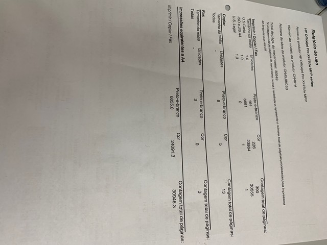 Hp Pro X476 Ótimo estado - Com Cartuchos Originais  - Foto 3