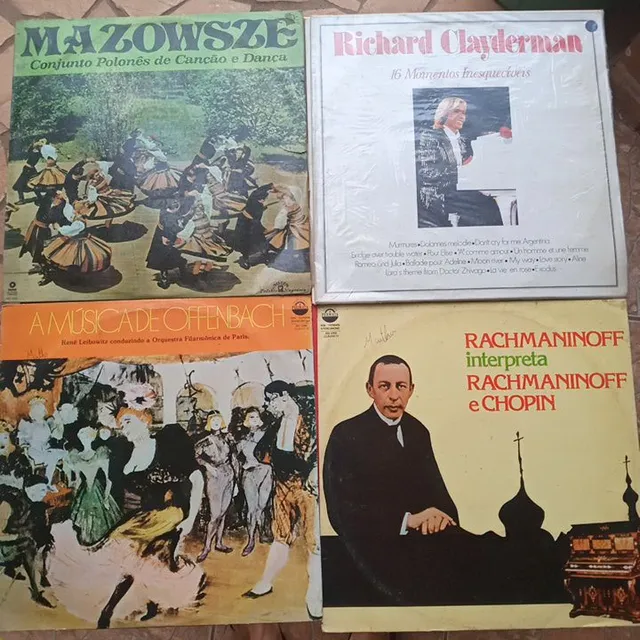 4 Discos de vinil