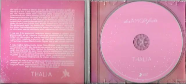 CD: Thalia - desAMORfosis c/ Maffio; Myke Towers; Mau y Ricky; Farina & Sofía Reyes) - Foto 2