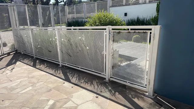 Grade de ferro Tubular GALVANIZADO com potãozinho auxiliar juntos - Foto 6