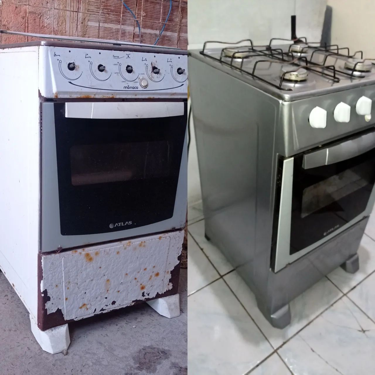 Plotagem de fogões forno e microondas 