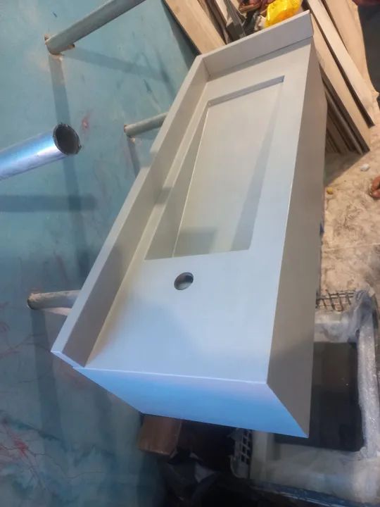 Pia de Banheiro em porcelanato 80X30