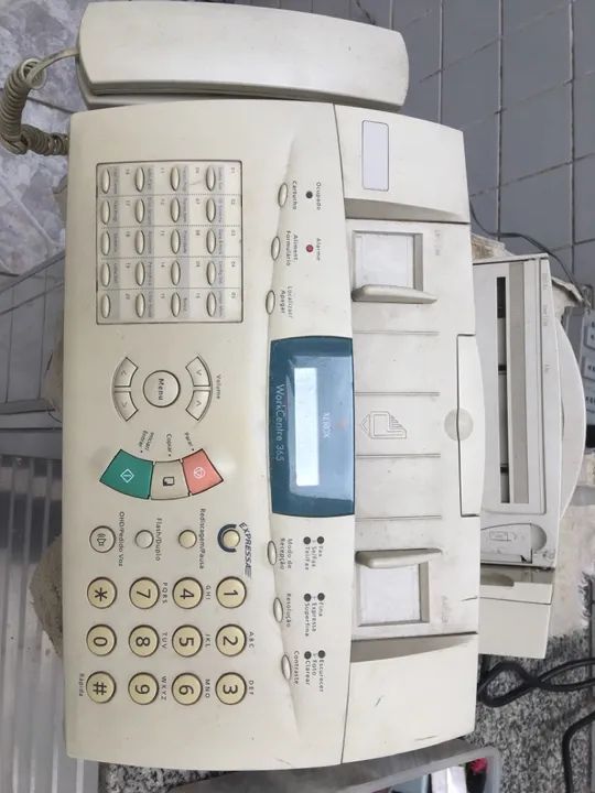 Telefone Xerox WorkCentre 365c com Defeito