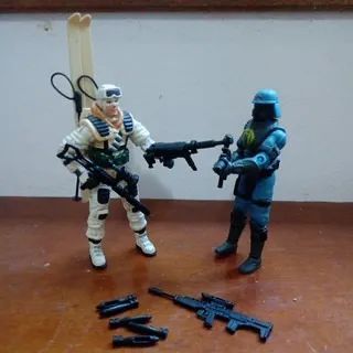 ? G.I. Joe Frostbite x Neo-Viper (2001) - Completo e Conservado! ?