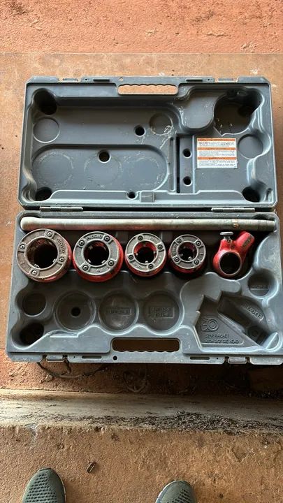 Ridgid/ tarraxa para tubo manual - Foto 2