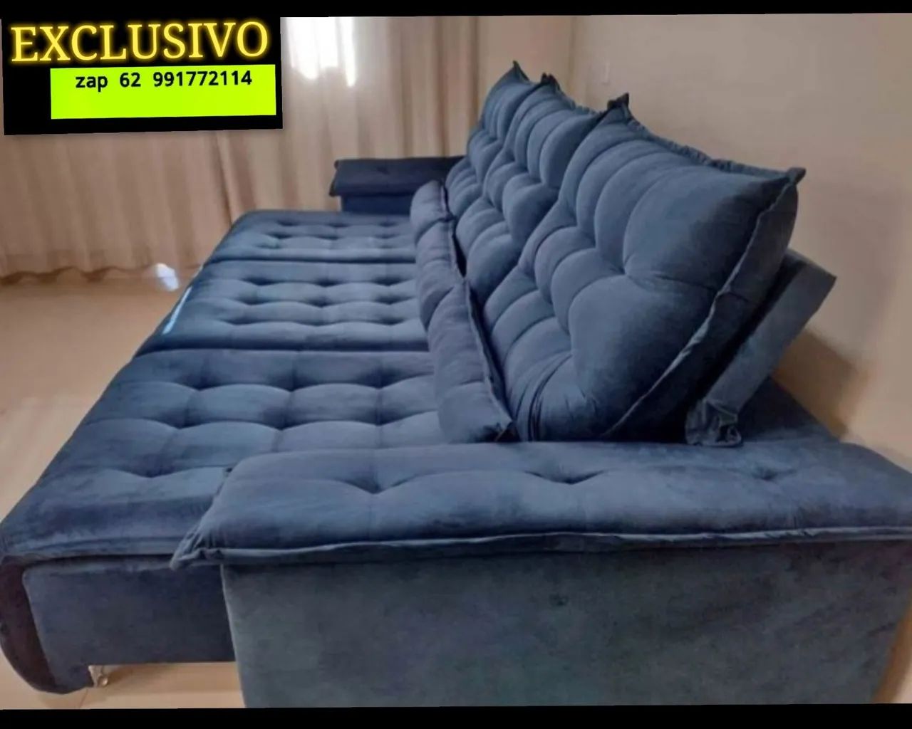 Sofá Retrátil E Reclinável 2.90 Largura  - Foto 5
